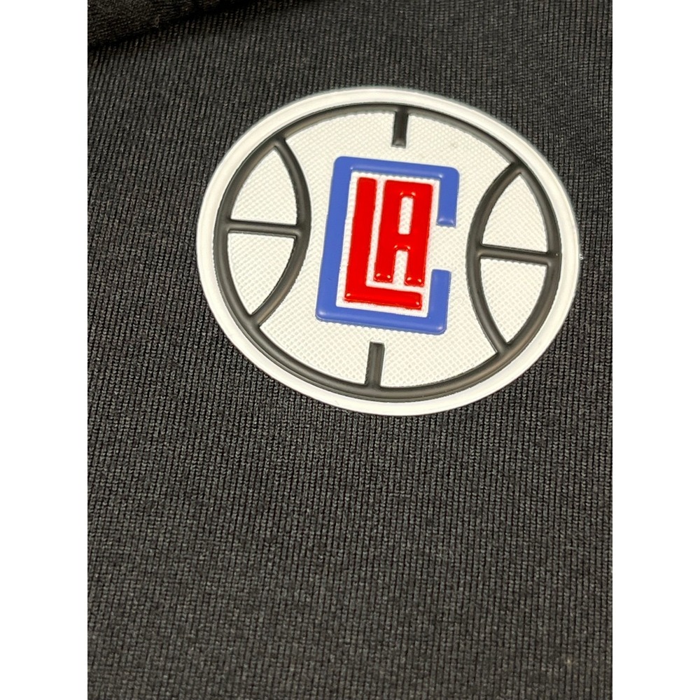 Nike Dri-Fit  LA Clippers Running Pullover Quarter‎ Zip Black Large Poly New - Picture 5 of 11